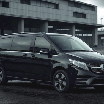 Mercedes-Benz V-class Black - Аренда автомобилей c водителем